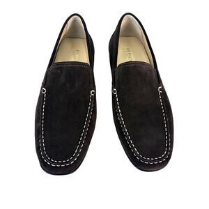 Geox Respira Loafer Driving Shoes Brown Suede NEW M 10.5